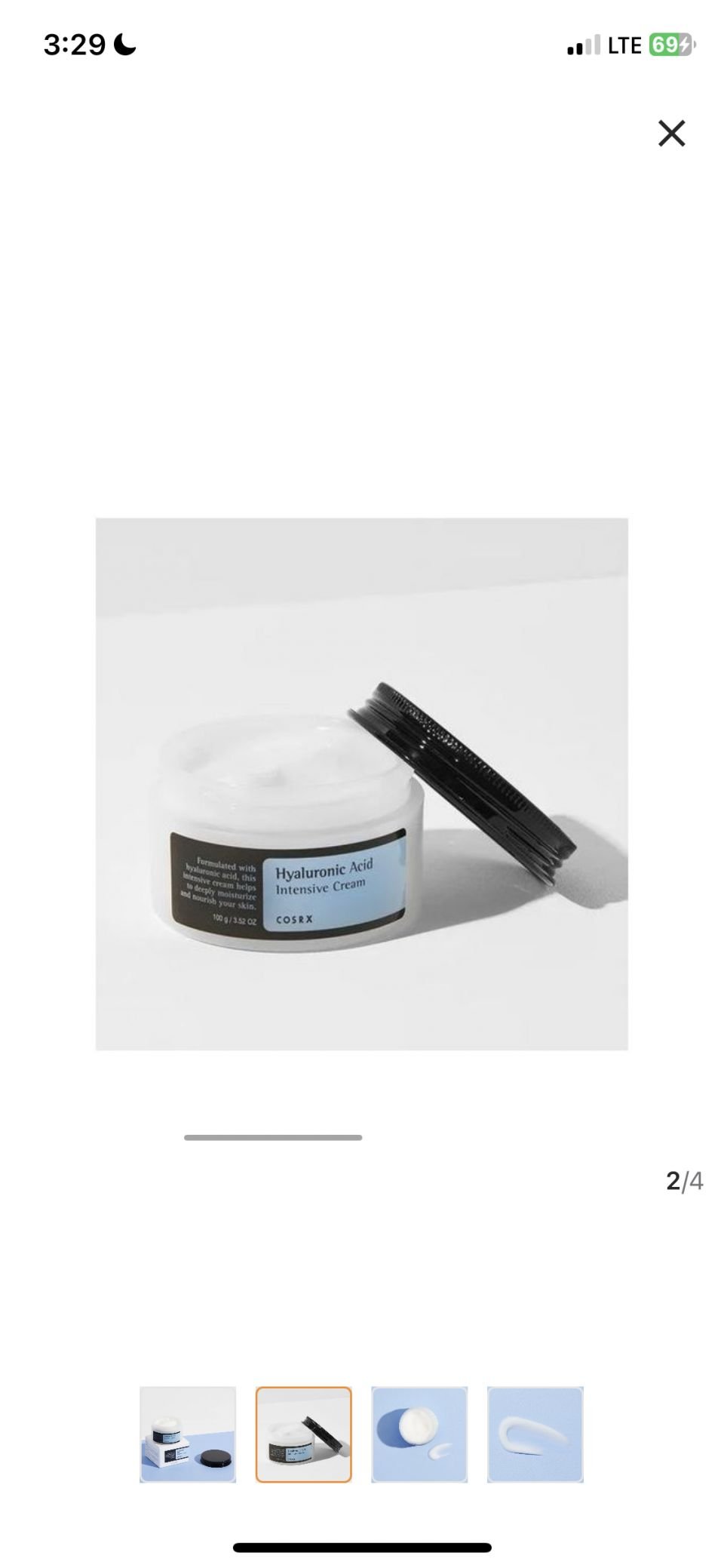 Cosrx Hyaluronic Acid Intensive Cream